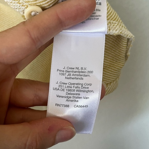 NWT Madewell Flannel Cargo Button-Up Shirt in Haystack White Women’s Size M - Picture 9 of 16